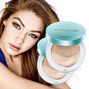 (買1送1) MAYBELLINE媚比琳純淨礦物控油特霧BB氣墊粉餅SPF25 PA+14g │媚比琳官方旗艦店